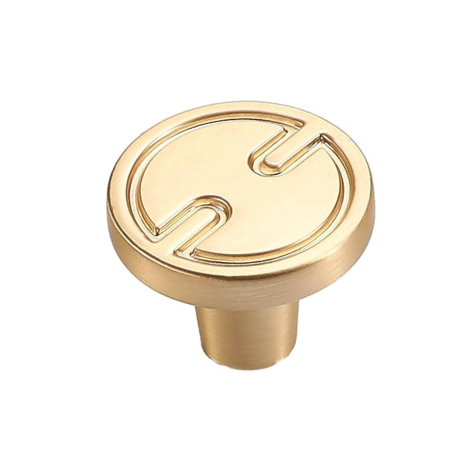 Lcanallyms Gold Kitchen Cabinet Handles, 2 Pack Cabinet Handles Chinese Antique Dresser Drawer Pulls Wardrobe Cupboard Kitchen Door Handle Hardware(,32Mm)