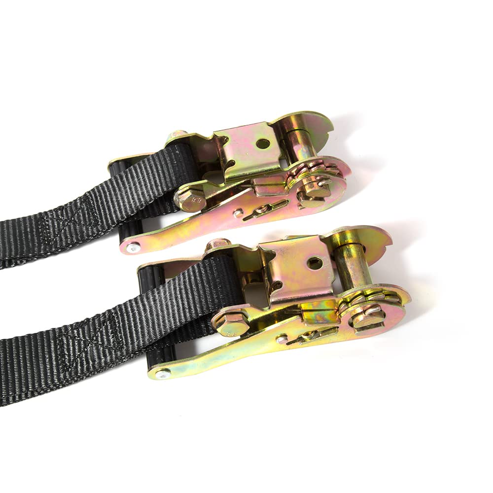 Lenker-Spanngurt mit Ratschen und Karabinerhaken