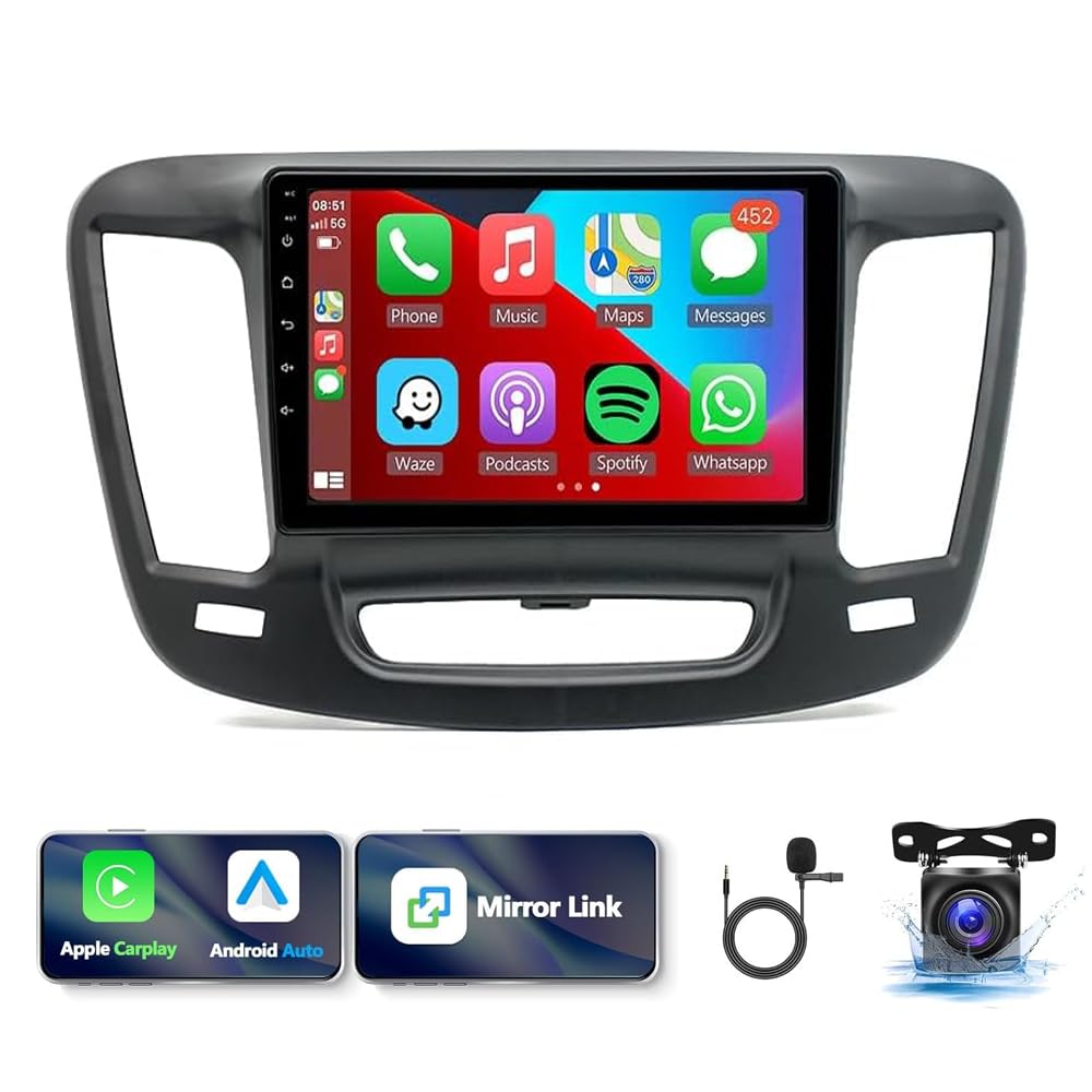 Amazon.com: 9 Inch Android 13 Car Stereo Radio for Chrysler 200