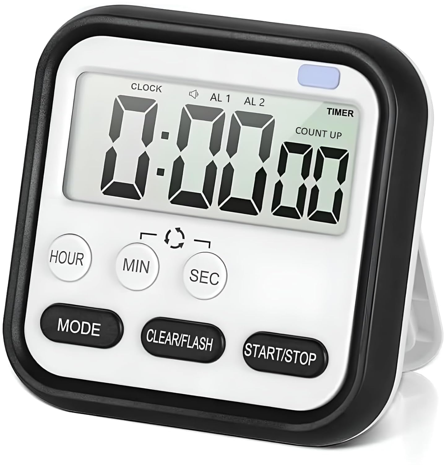 Gadget Deals Magnetic with Hanging Option - Stopwatch for Study | Stopwatch Timer for Study Table | Kitchen Timer | Kitchen Timer with Alarm | Alarm Clock for Bedroom |(AAA Battery not Included)-image-33