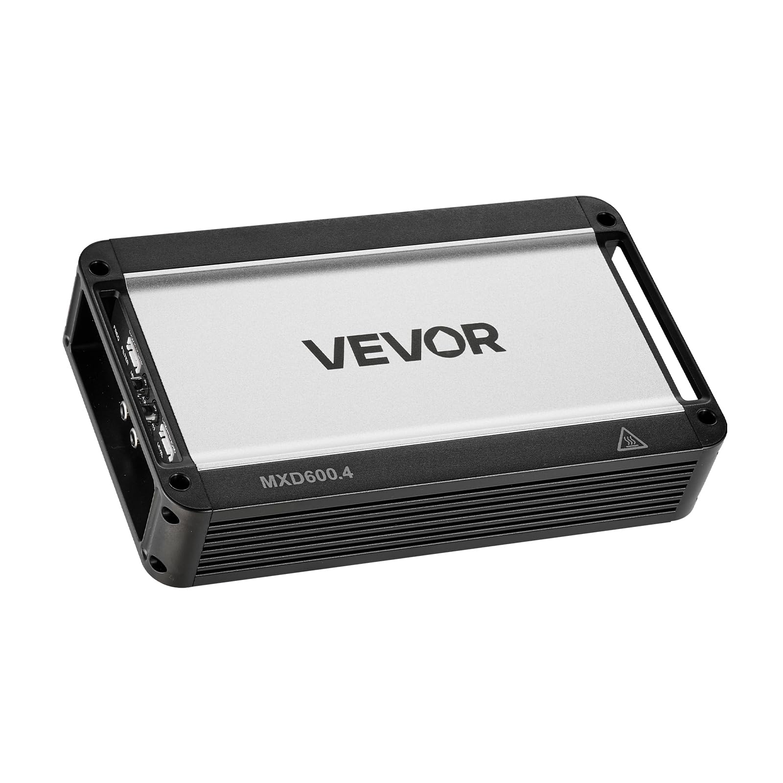VEVOR Amplificateur Audio Voiture, Ampli de Puissance à 4 Canaux Pontables pour Subwoofer, Classe D à Gamme Complète, Amplificateur Multicanal Stéréo Max. 4x420 W sous 4 ohms/4x600 W sous 2 ohms