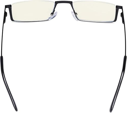 Miniatura 3 de CessBlu Gafas de filtro de luz azul para hombres y mujeres, lentes de lectura para computadora de lectura de medio borde