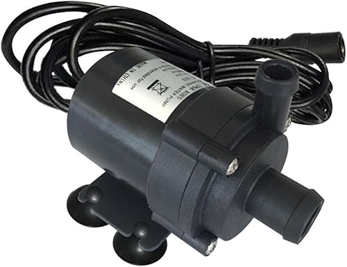 Miniatura 5 de Mini Power Bomba pequeña 12V 24V Micro Bomba de agua sumergible 650LH Bomba solar de fontanería ultra silenciosa (voltaje 24V)