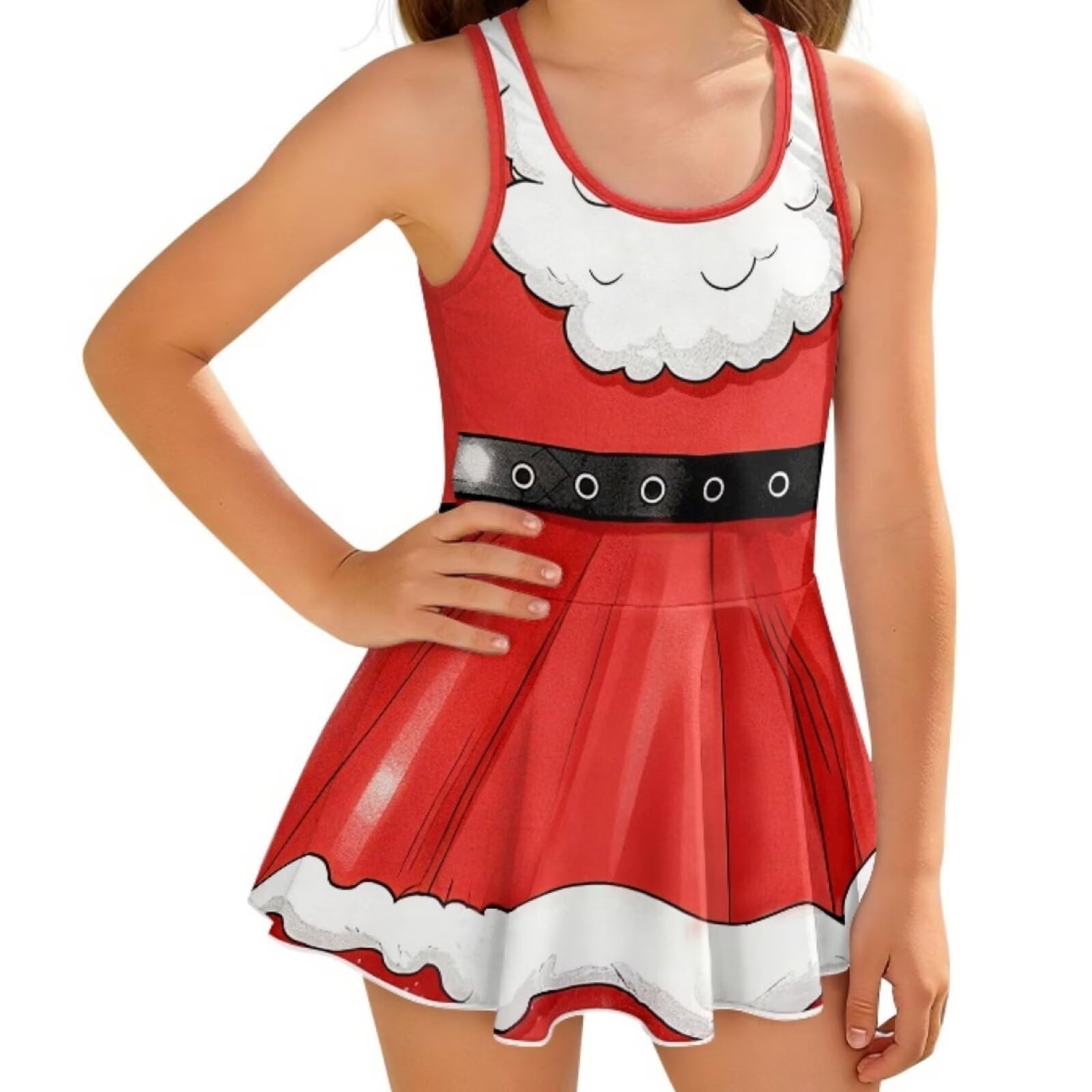 KEIAHUAN Gymnastics Leotards for Girls Sleeveless Bodysuit Dance Leotards Performance Costume