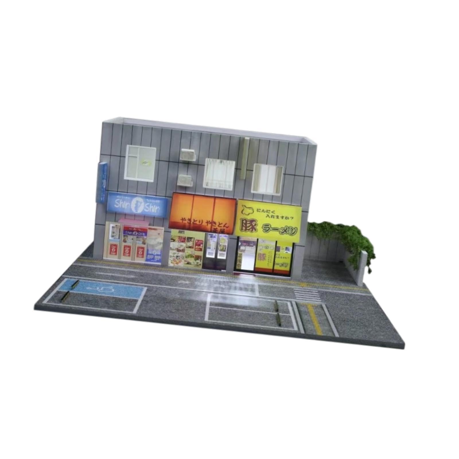 Miniatur Szenenmodell Im Maßstab 1/64 Zur Ausstellung mit