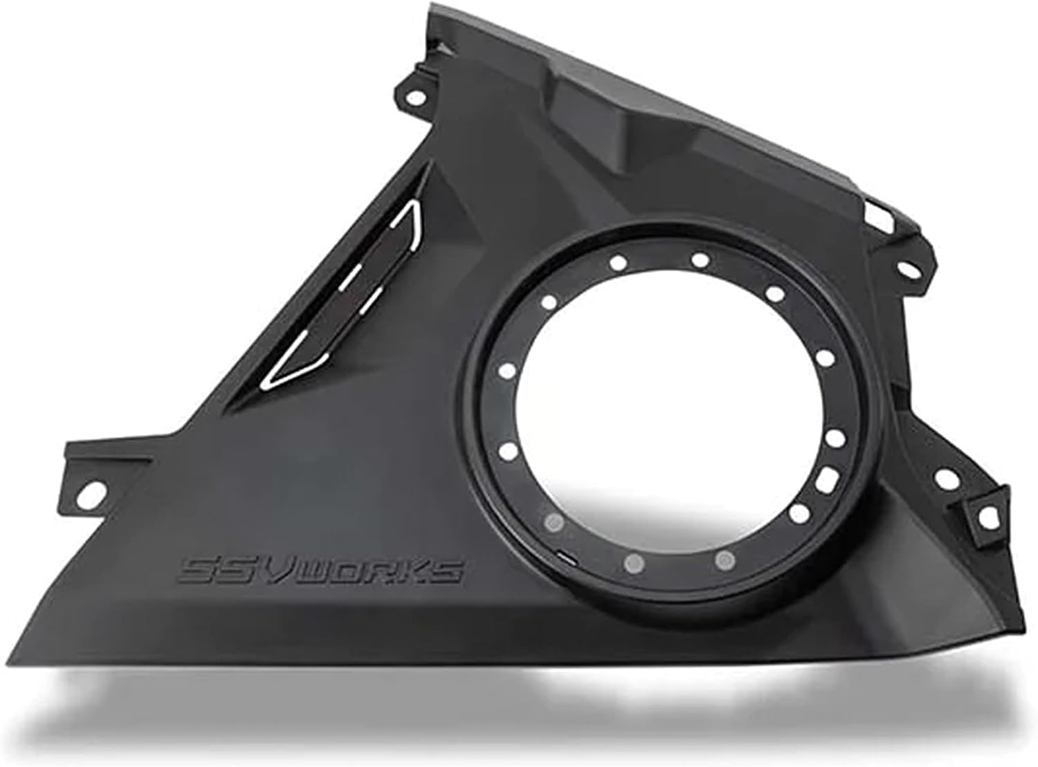 SSV Works 2024-2026 CanAm® Maverick R & R Max Front Dash Speaker Pods Panels – Fits 6.5" / 6.75" Aftermarket Speakers – Easy Install & Ultra-Durable Design 240-MAVR-F65U