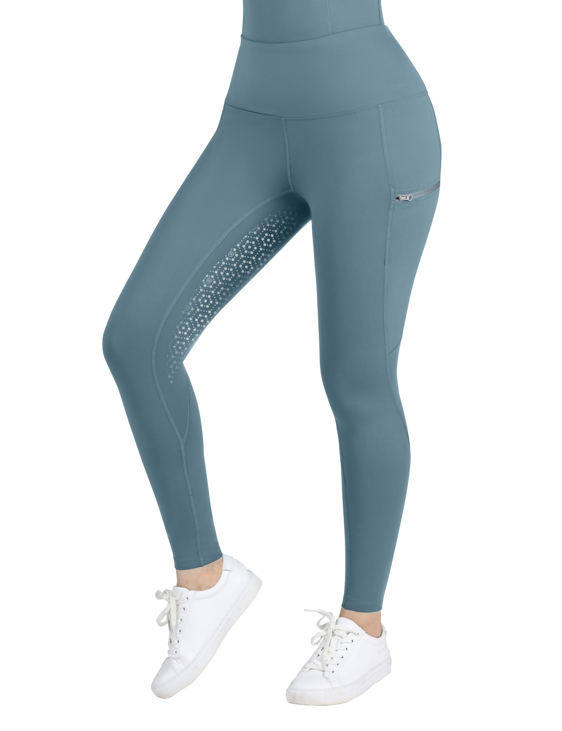 Harrison Howard Pantaloni da equitazione da donna con tasche con cerniera Pantaloni da equitazione da donna