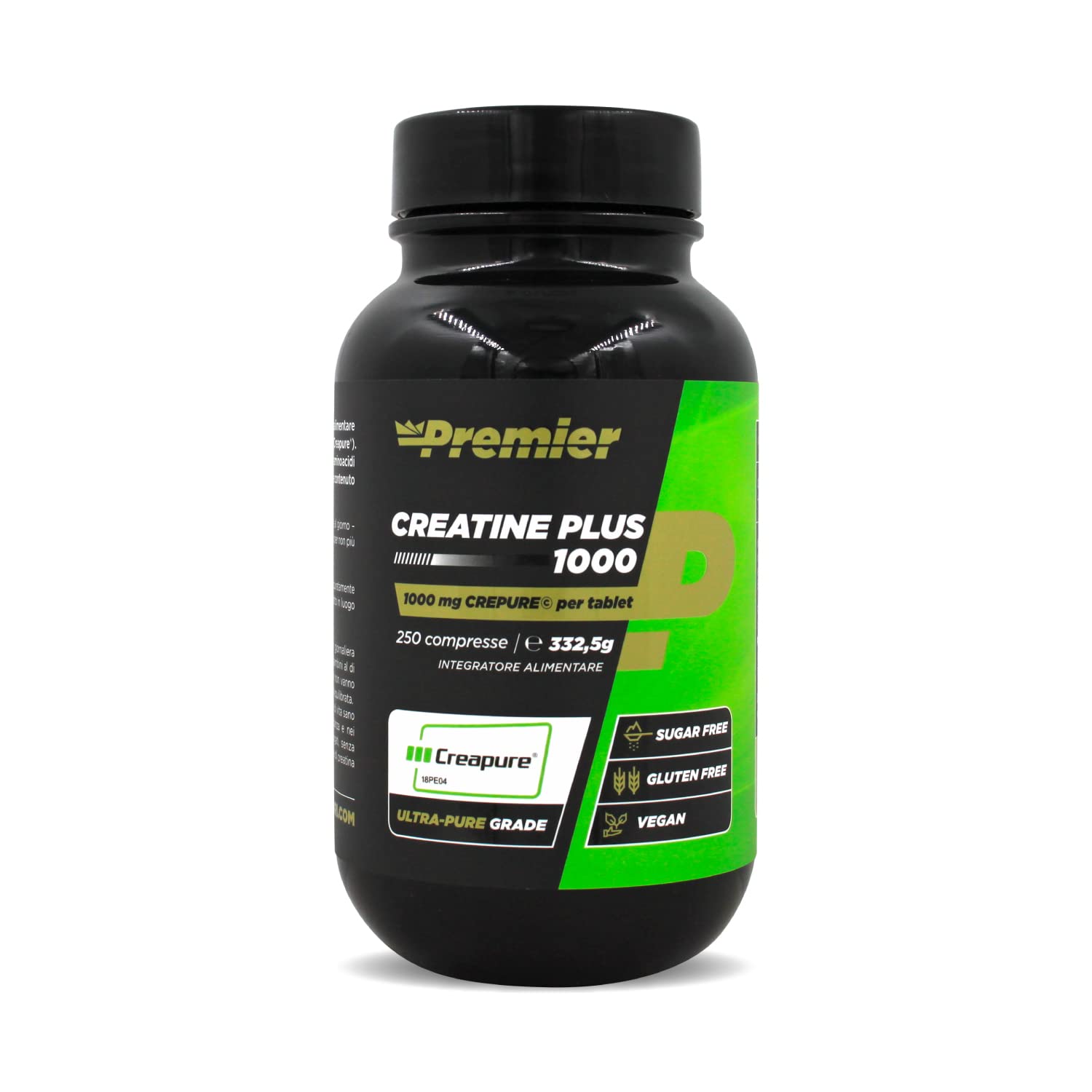 Premier Integratori Creatine Plus 1000-250 compresse | Creatina monoidrato (Creapure®)