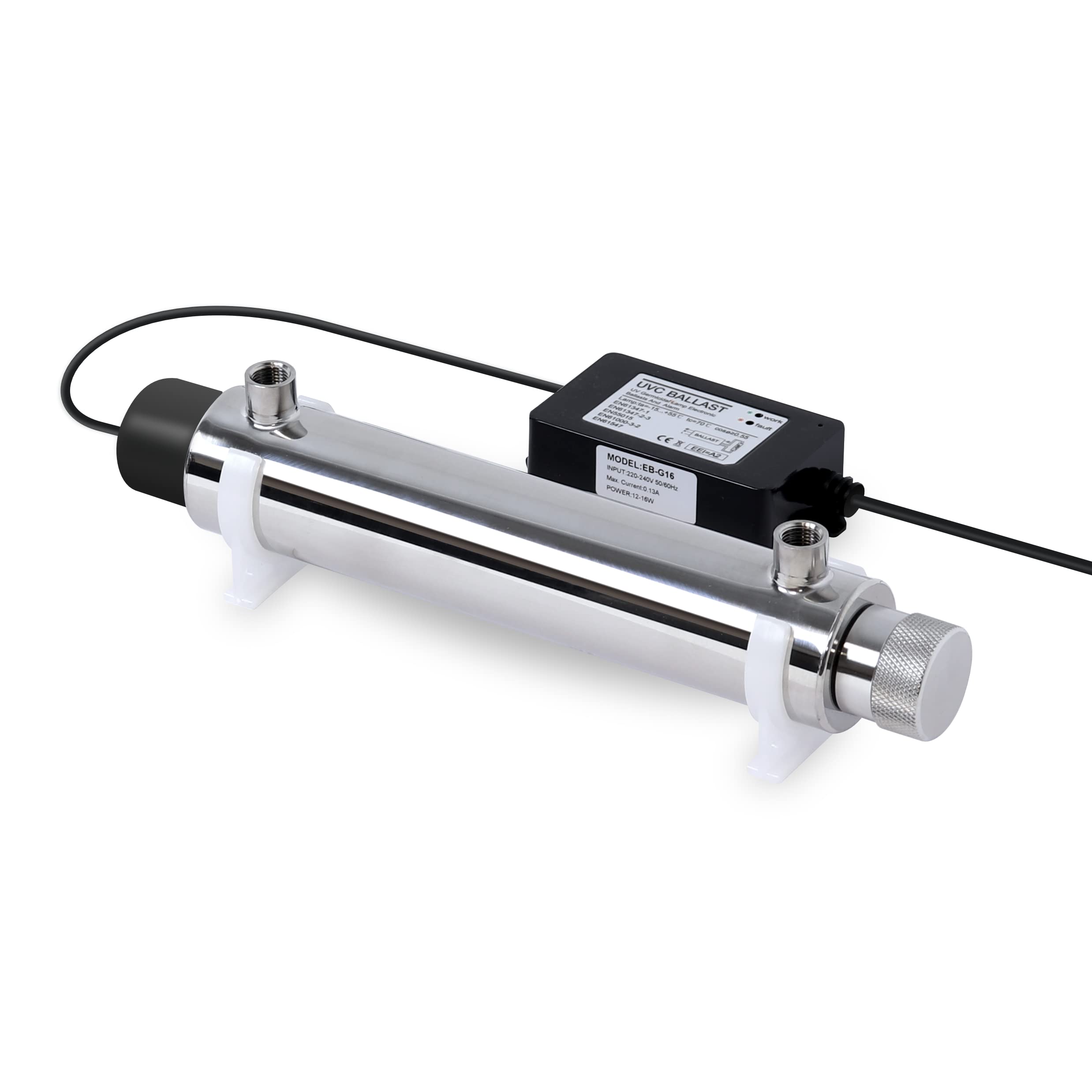 Sterilizzatore Lampada UV 11 Watt 4 Lt/Min per impianti filtrazione Acqua e Osmosi Inversa