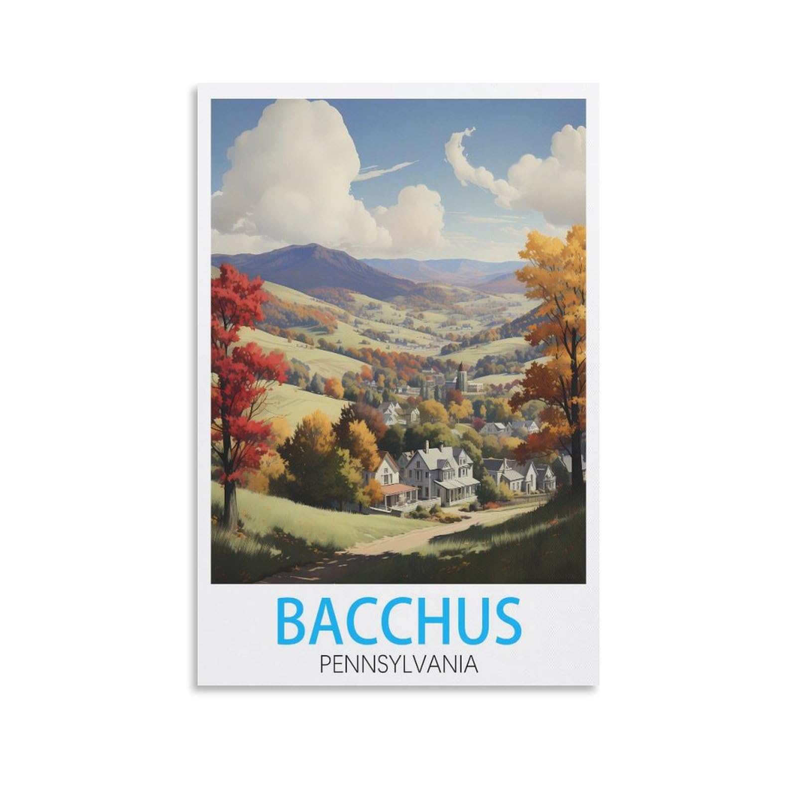 Retro Vintage Metal Tin Sign Bacchus Pennsylvania Vintage Retro Man Cave Bar Pub Shed Novelty Gift Tin Wall Décor Metal Sign 15x30cm