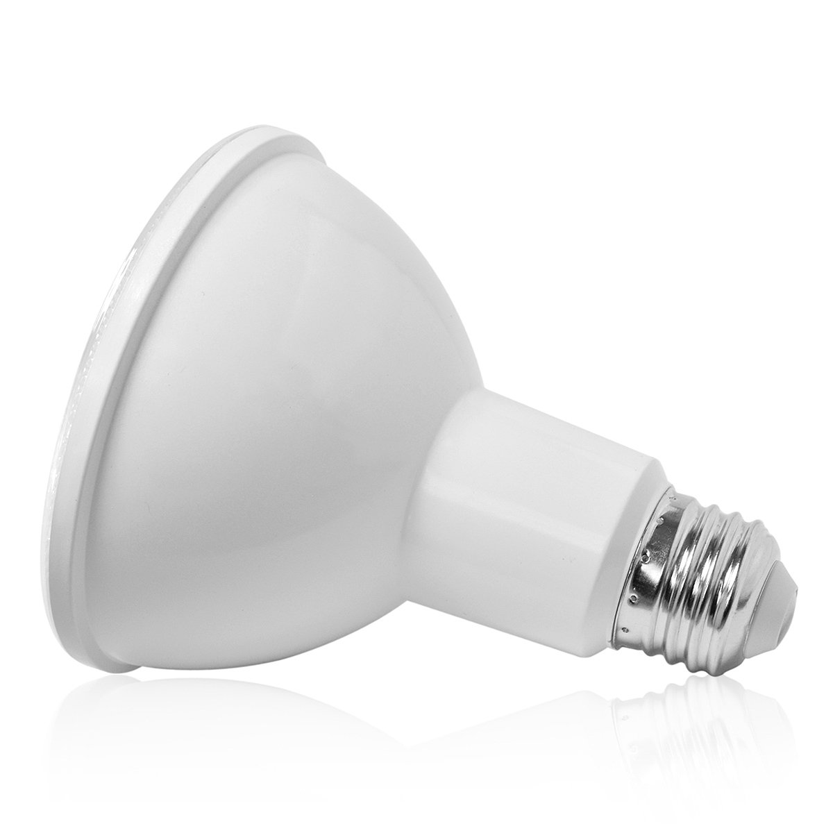 Paquete de 10 unidades LED PAR30 bombilla 12 W (75 W bombilla incandescente equivalente) luz, E27 Base (Casquillo) Luz blanca