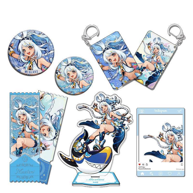 原神/ムアラニ/フルセット Amazon.co.jp: 原神 ムアラニ グッズセット アクリルスタンド アクキー