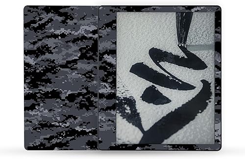 Vista 84 de MightySkins Skin - Funda de vinilo compatible con Yaxa Kindle Scribe (2022), color morado sólido, protectora, duradera y única, fácil de aplicar