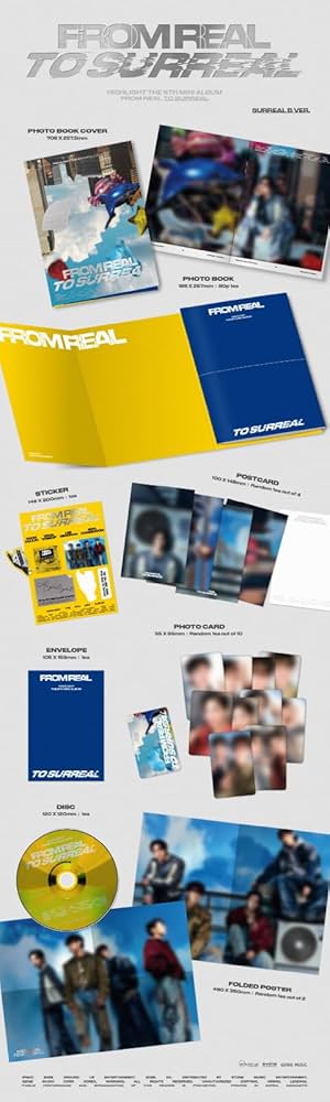 Amazon.co.jp: HIGHLIGHT From Real To Surreal 6th Mini Album