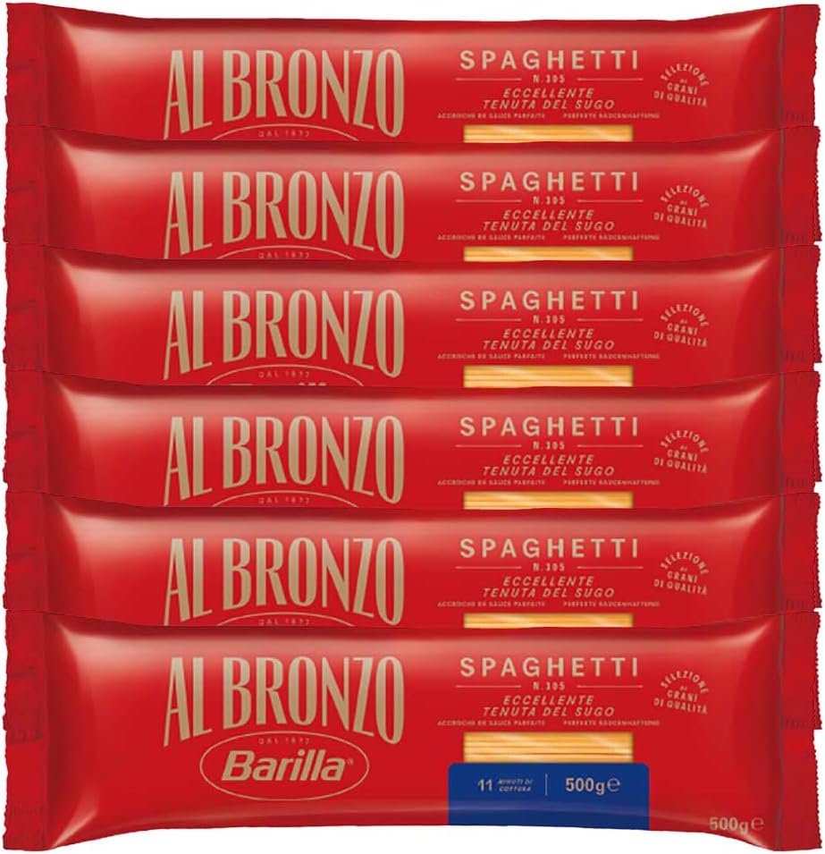 【6個セット】アルブロンゾ スパゲッティ500g 【並行輸入品】