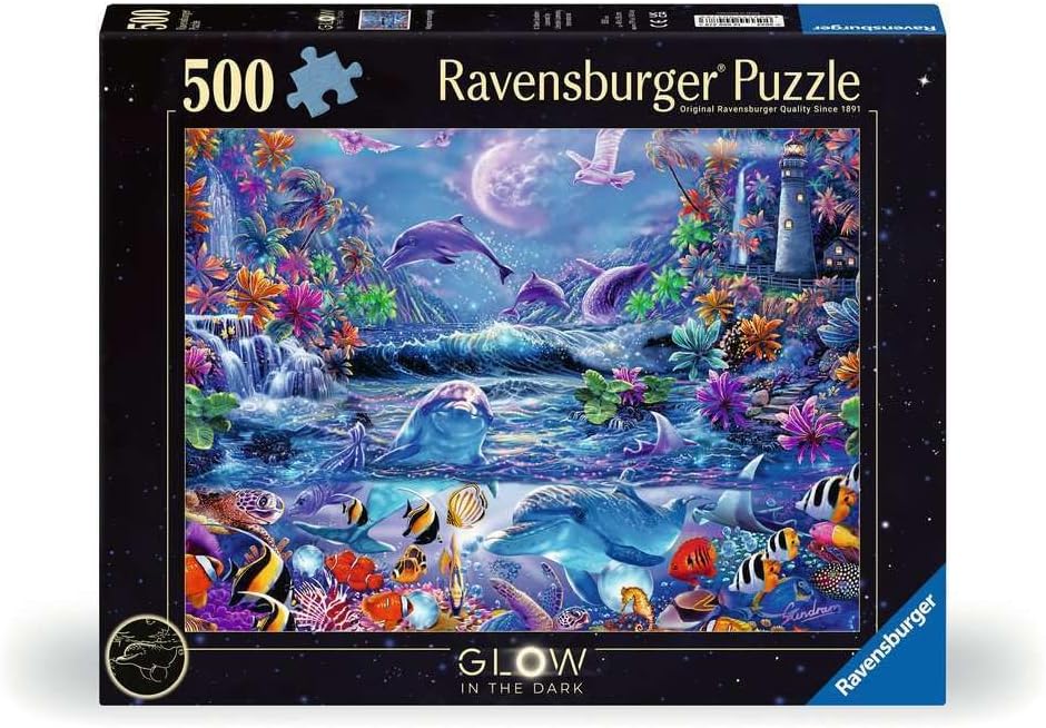 Ravensburger Moonlit Magic 500 Piece Jigsaw Puzzle for Adults - 12000478 - Handcrafted Tooling, Made in Germany, Every Piece Fits Together Perfectly