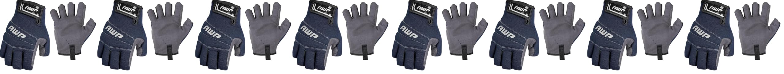 AWP Professional Fingerless Work Gloves