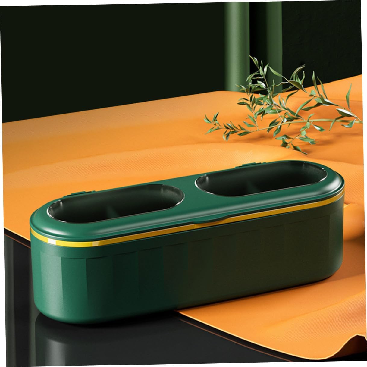 Convenient Seasoning Box Military Color Kitchen Spice Container Wear-resistant Household Spice Storage Box for Home Cooking