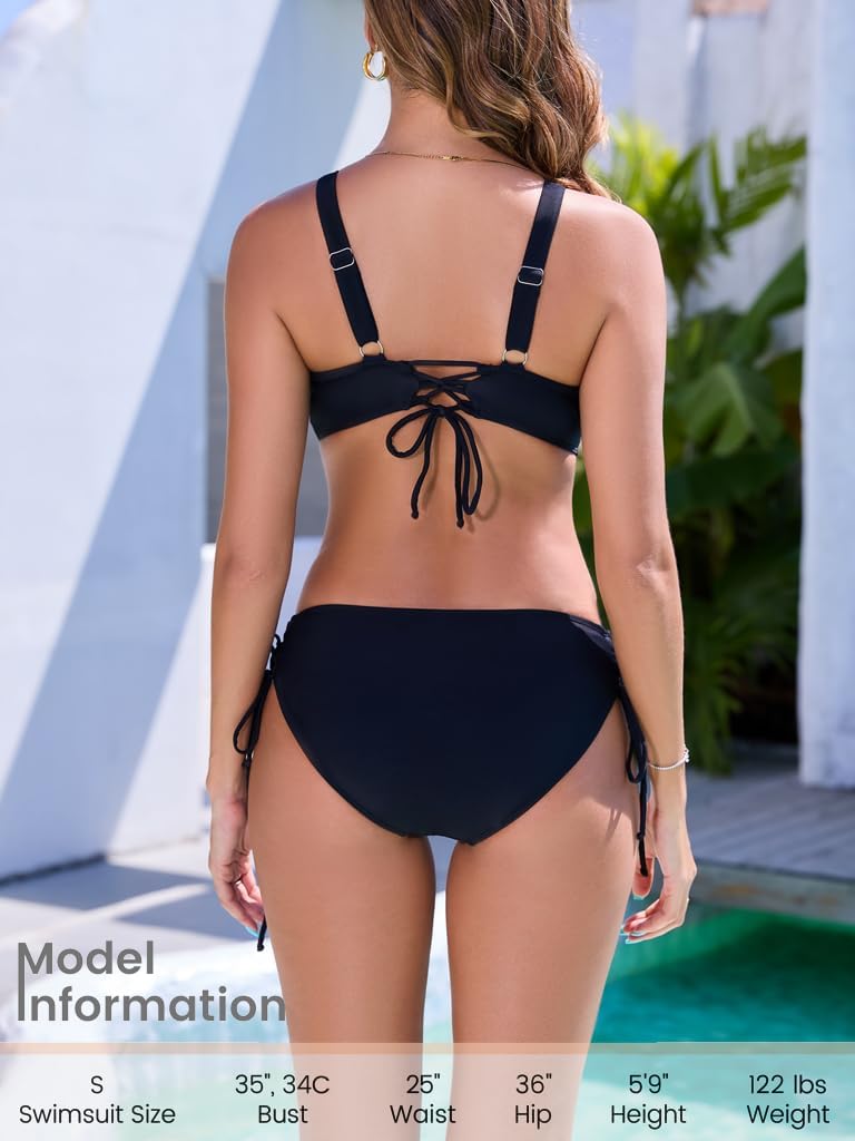 Women's Strappy Cutout One Piece Swimsuit Mesh Monokini Bathing Suit - Image 6