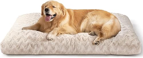 Miniatura 30 de EHEYCIGA Cama reversible para perro, lavable, cómoda y esponjosa para perros y gatos, de tamaño mediano, lavable a máquina, 29 x 21 x 3 pulgadas,