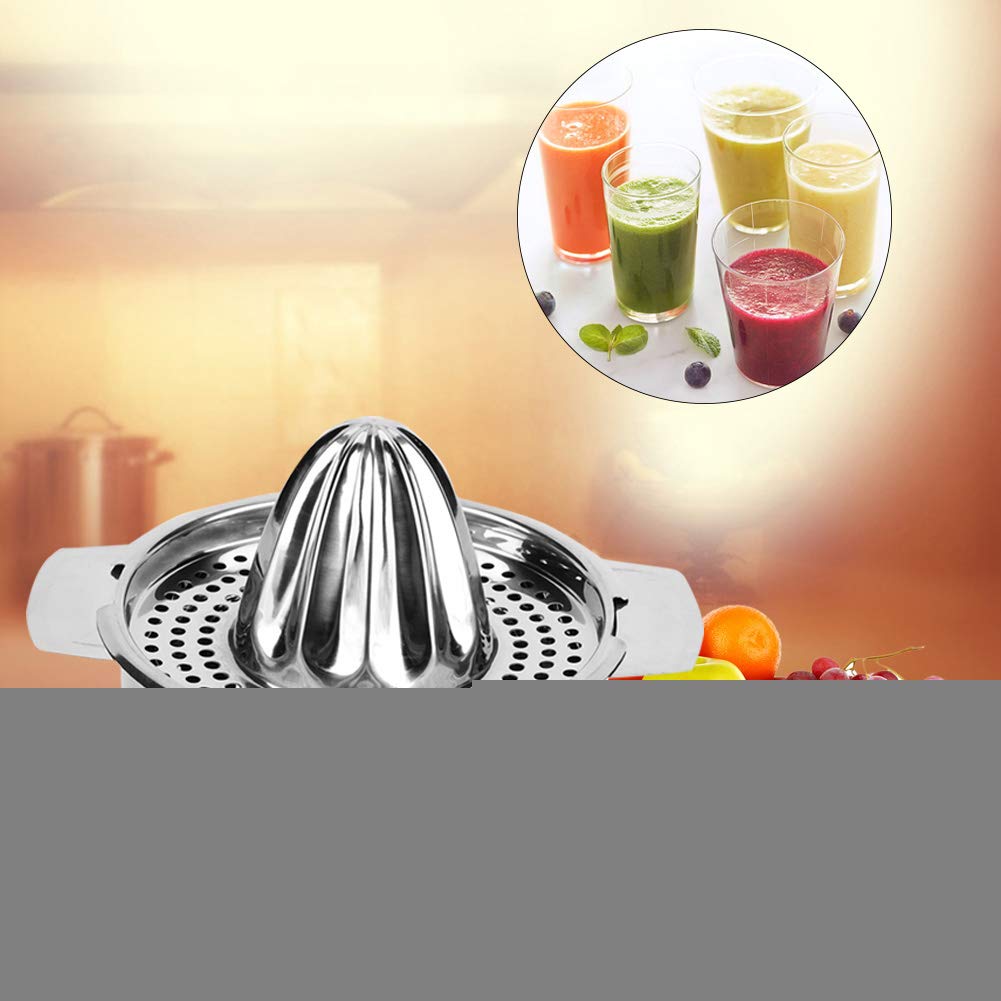 Amazon | 手動フルーツスクイーザー、ステンレス鋼ポータブルレモン