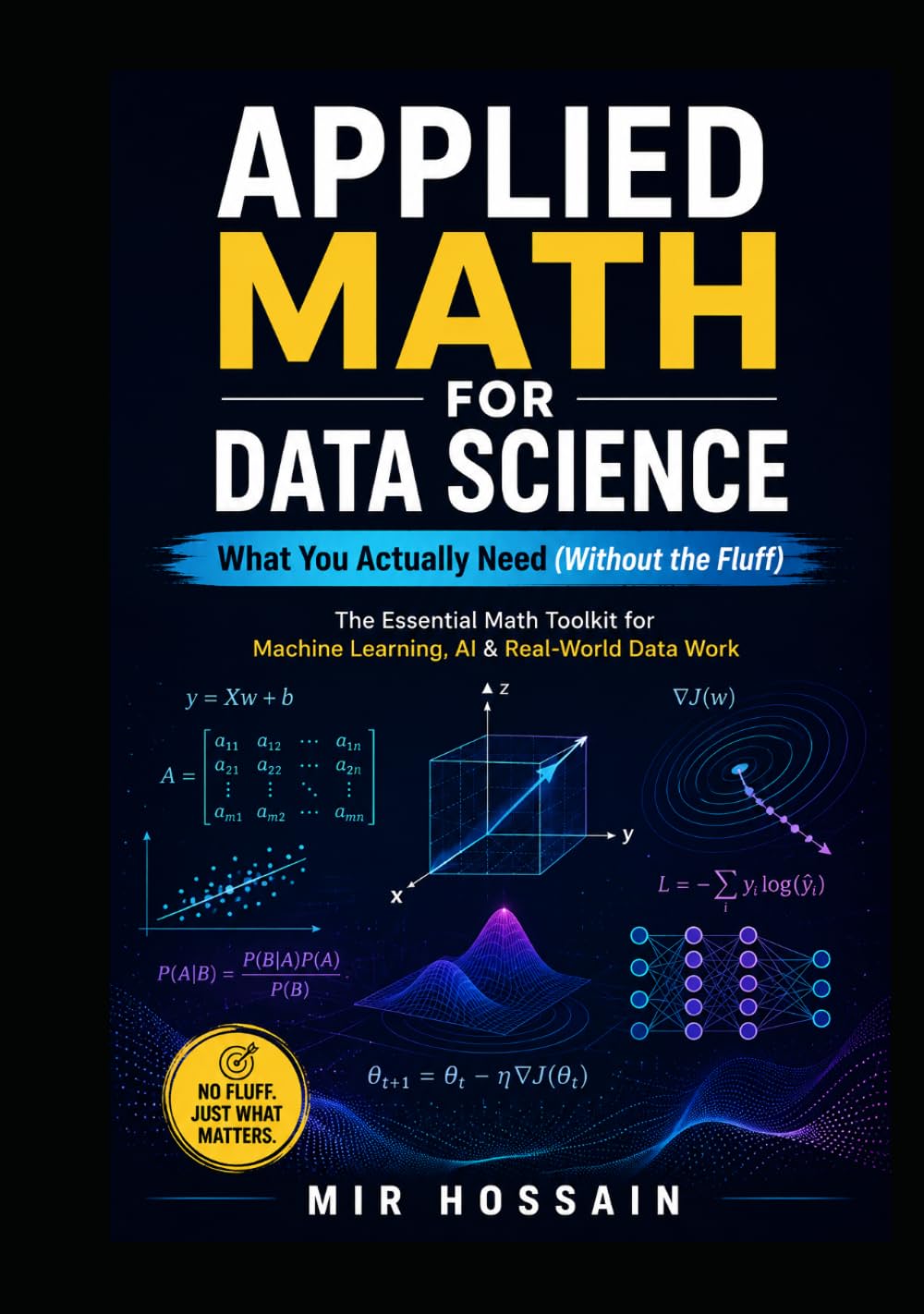 APPLIED MATH FOR DATA SCIENCE What You Actually Need (Without the Fluff): The Essential Math Toolkit for Machine Learning, AI, and Real-World Data Work