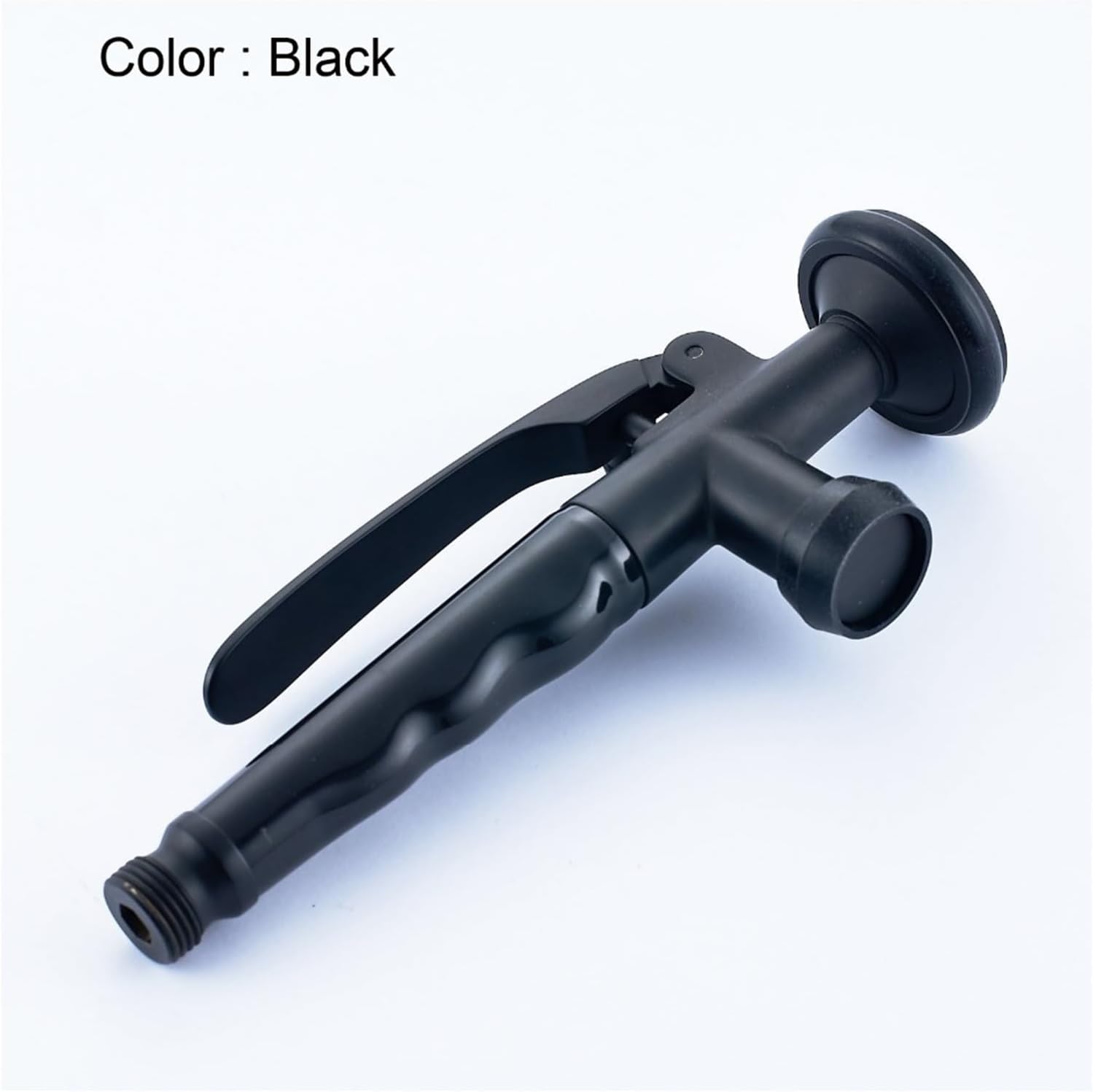 Black Kitchen Shower Head Pull-Out Spray Head Replacement Head For Kitchen Faucet With Lock Handsfree (Color : Black Bronze)