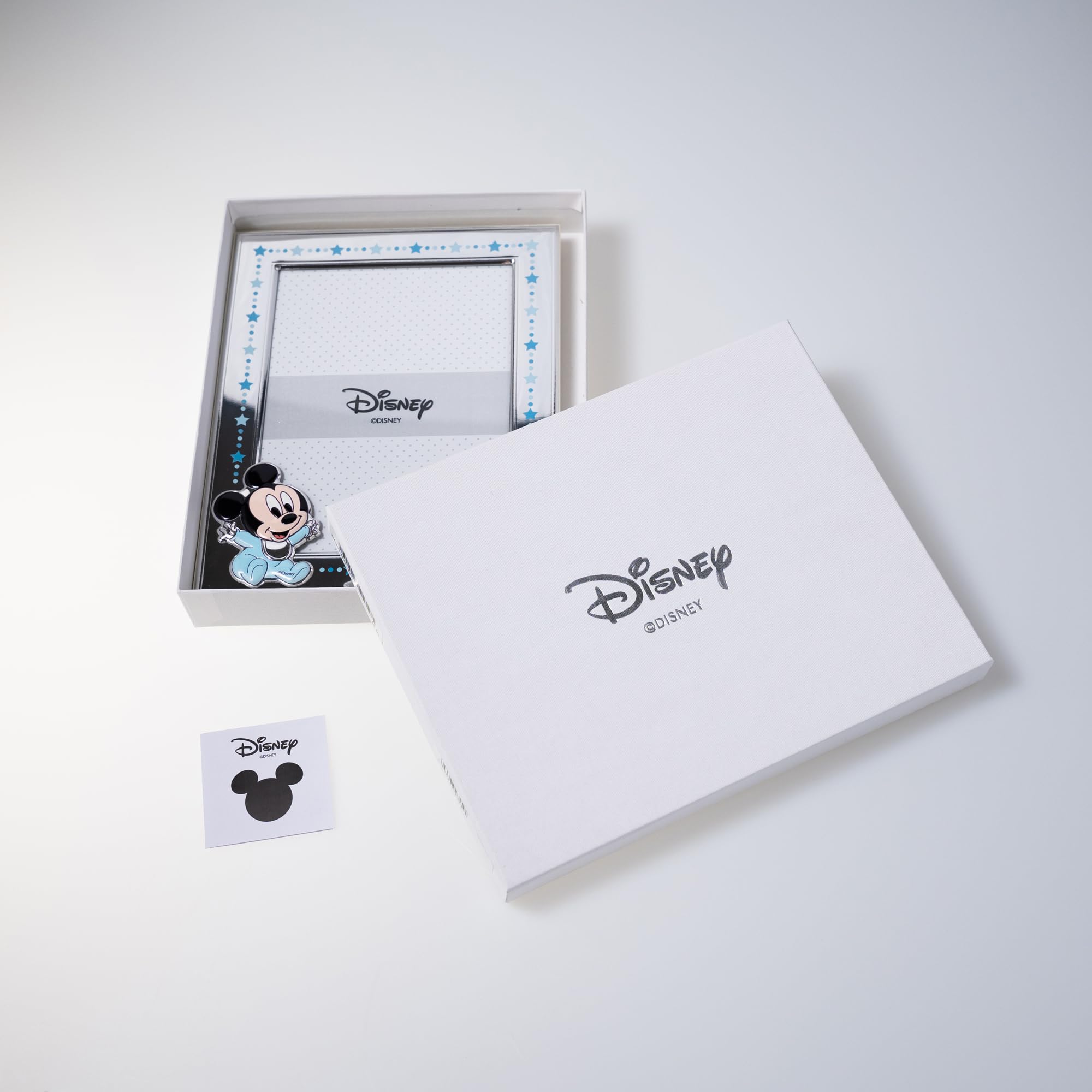 VALENTI & CO. Disney Baby Topolino Cornice Portafoto Argento 9x13 cm