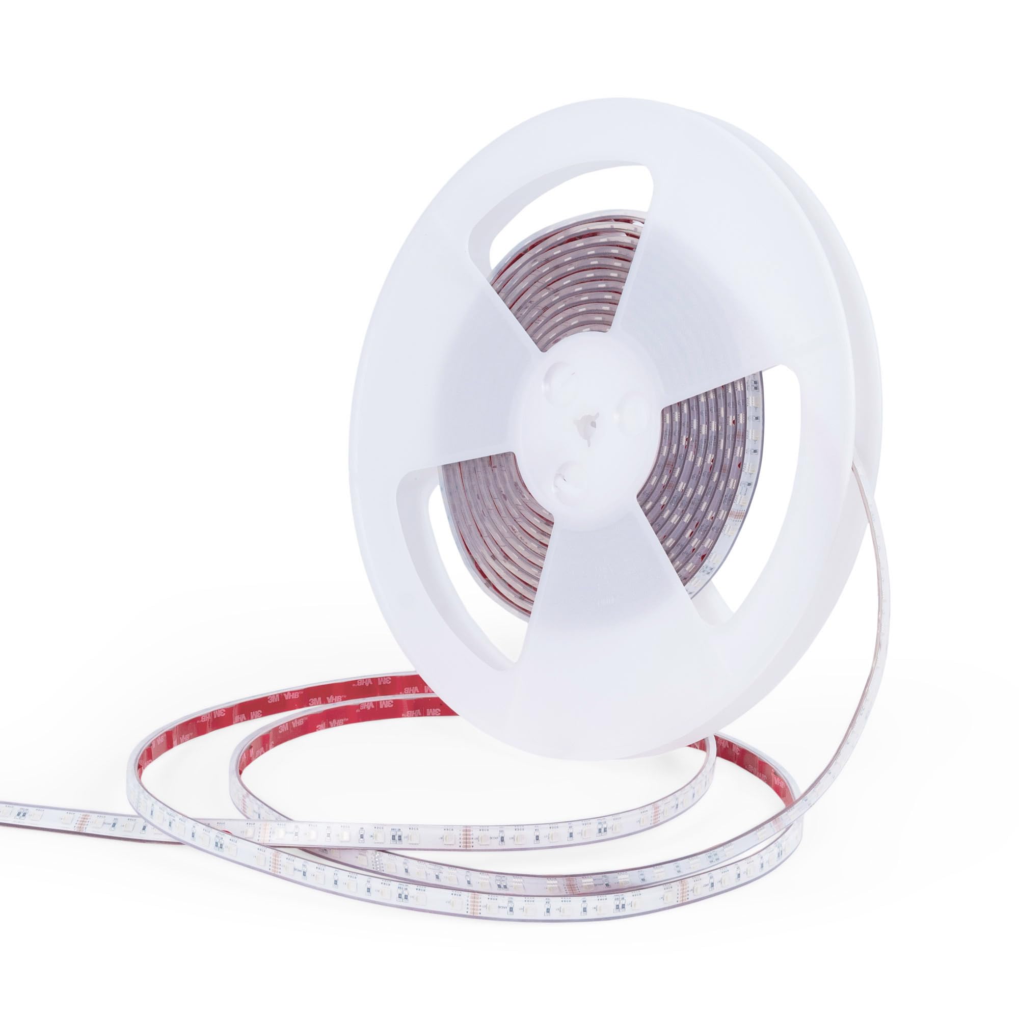 BARCELONA LED - Ruban LED RGB 24V DC IP68 Submersible 10m 14.4W/m 60 LED/m SMD2835 Ruban LED Étanche Silicone 12mm Éclairage Piscine Jardin Fontaine Terrasse Bande LED Multicolore