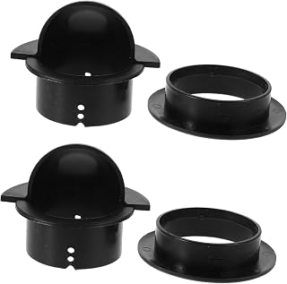 SUPVOX 1 Juego Tazones de Inoxidable Futbolín Accesorios de Reemplazo de Fútbol Instalación Rápida y Compatible Futbolines