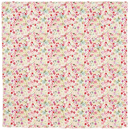 ヘッズ 風呂敷 50×50cm 10枚 ラフィネ ピンク 小花柄 コットン 綿100% HEADS CTN-FUR5