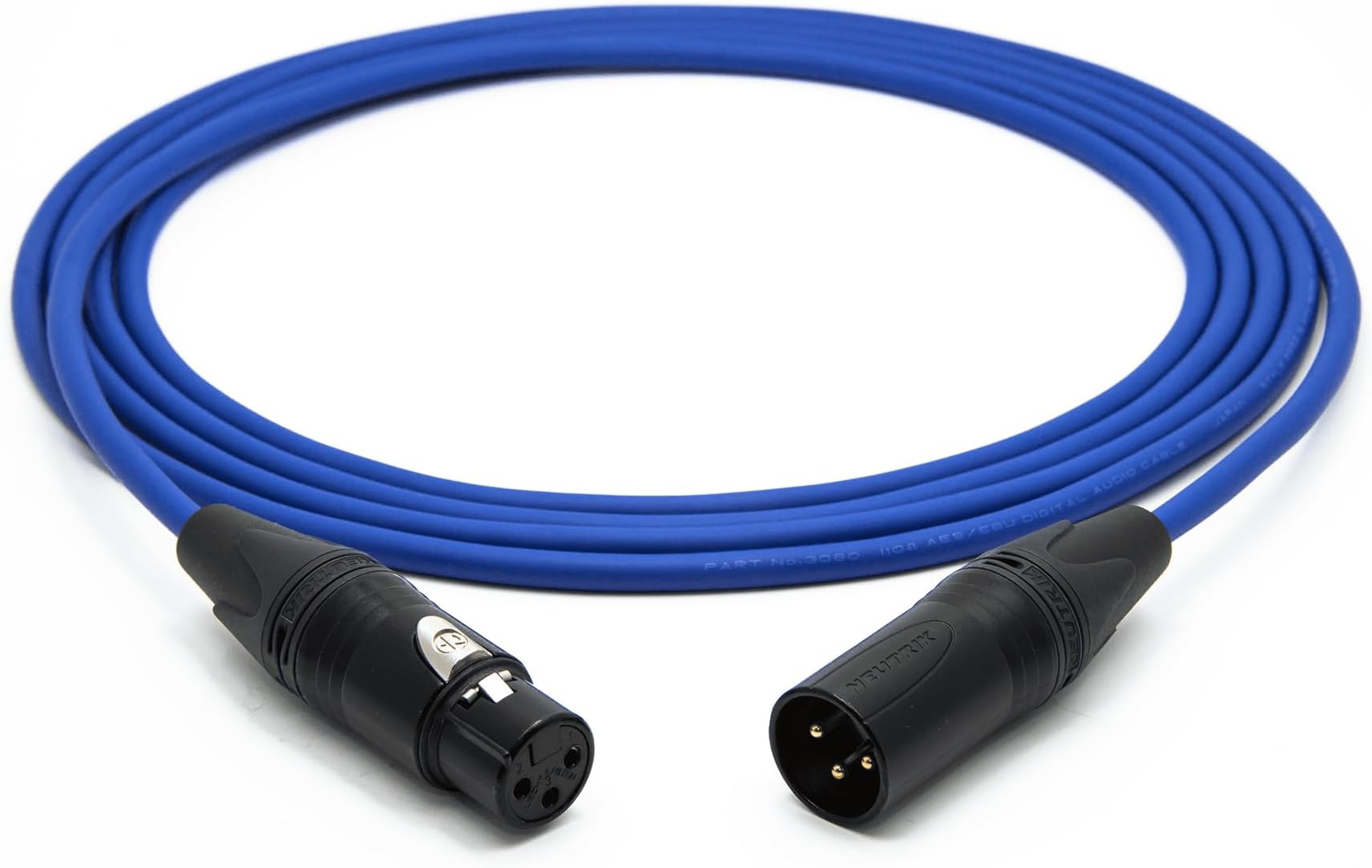 Mogami 3080 AES/EBU Digital Cable 110 Ohm Neutrik Gold XLR Female - XLR Male HiFi 0.5 m