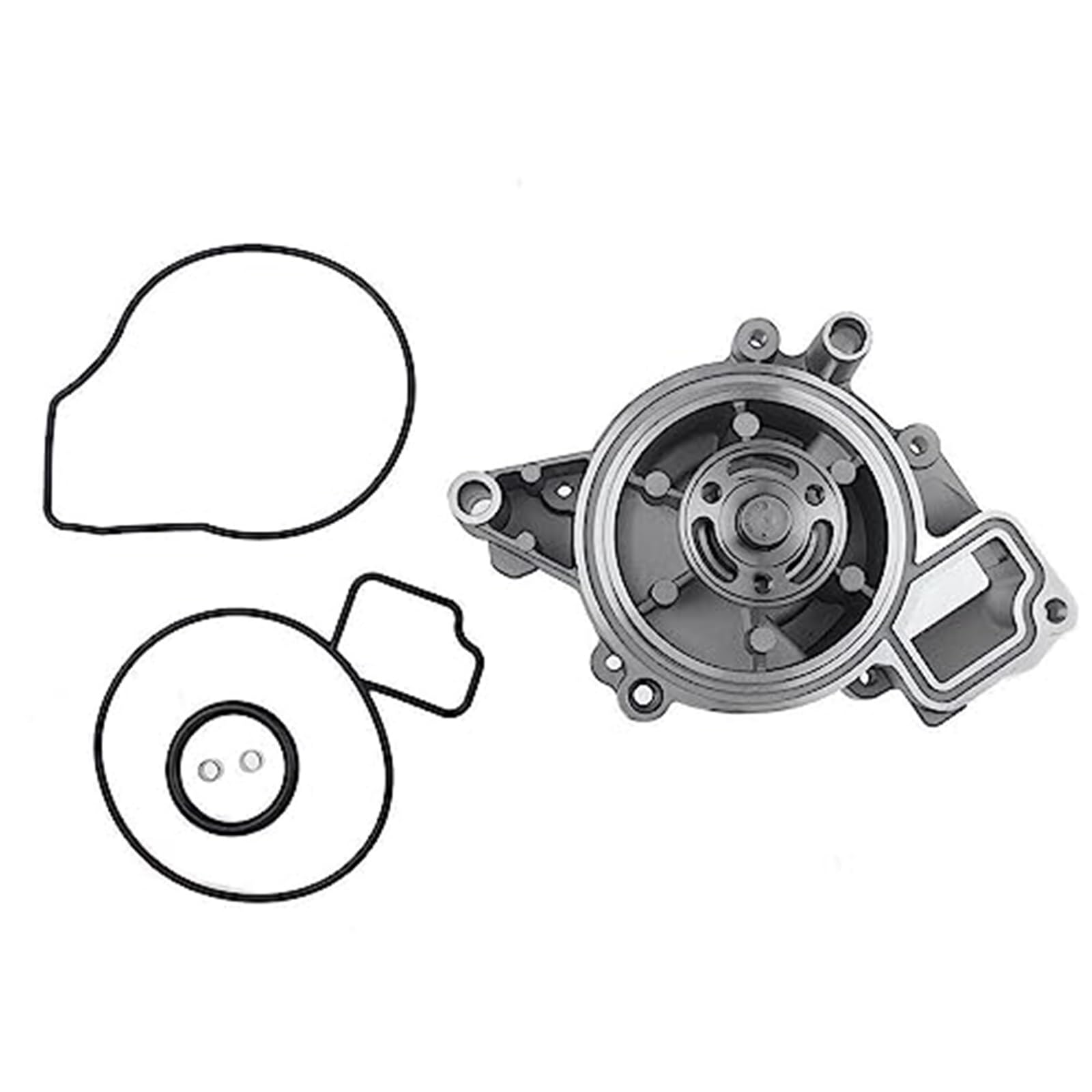 Kit de bomba agua refrigerante for motor, aluminio con polea 12586567 12585226_12630084_12591 1258226, 1 ud Kit de bomba de agua para motor de coche