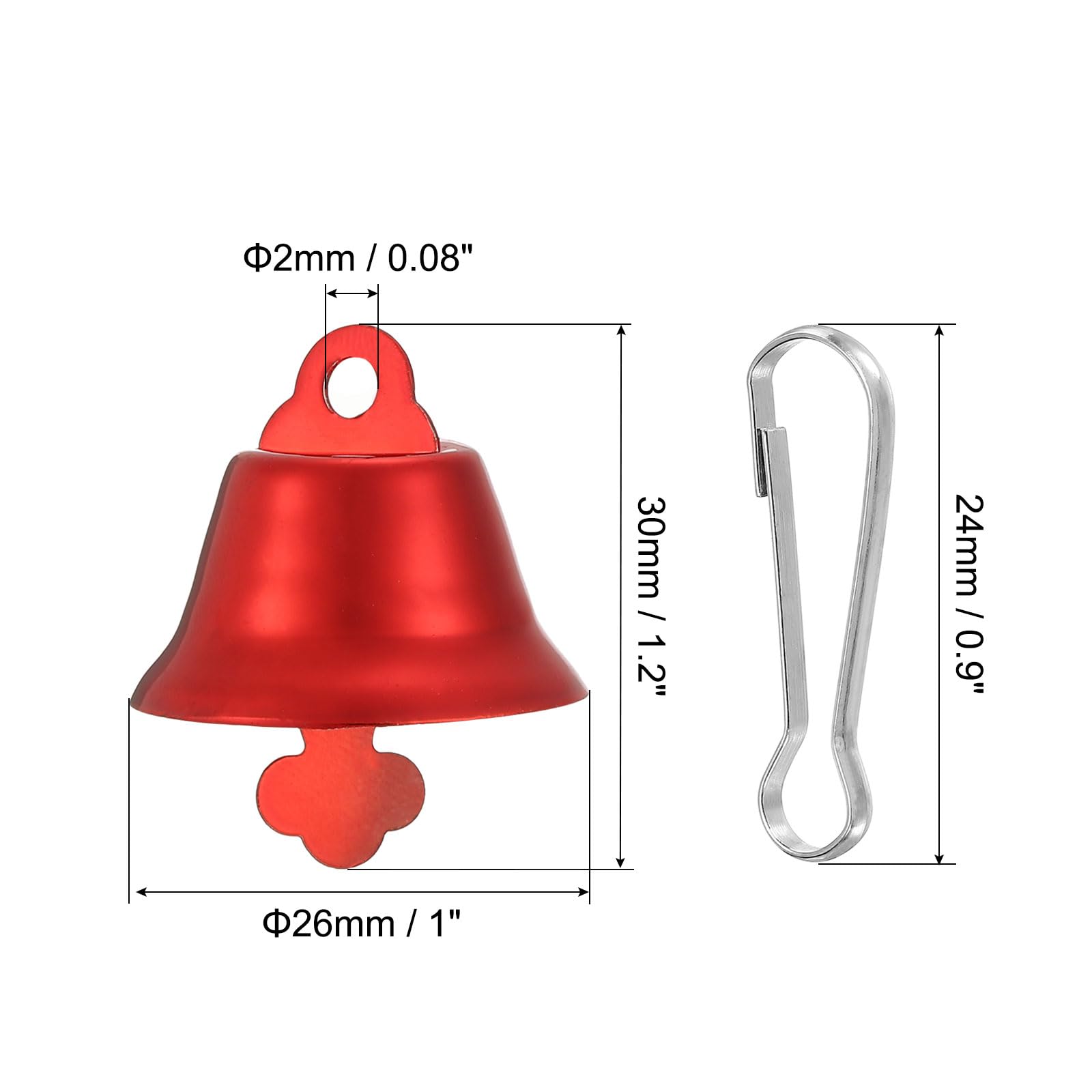 Pendentif en fer cloches jingle cloches artisanat cr??atif pour scrapbooking et