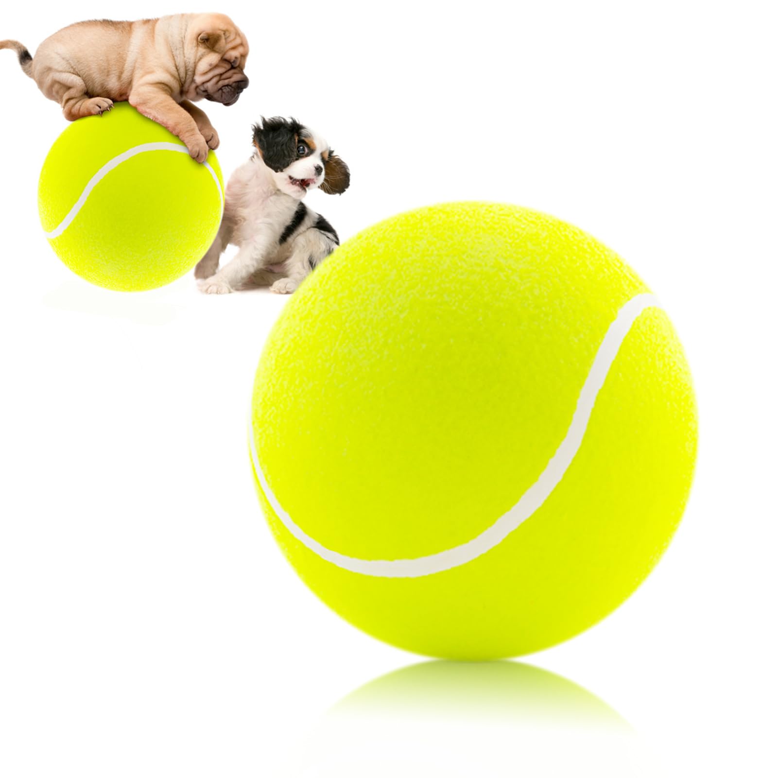 Giant 8 Dog Tennis Ball Big Pet Toys Outdoor Sport Ball Interactive Toy for Small Medium Larger Dag