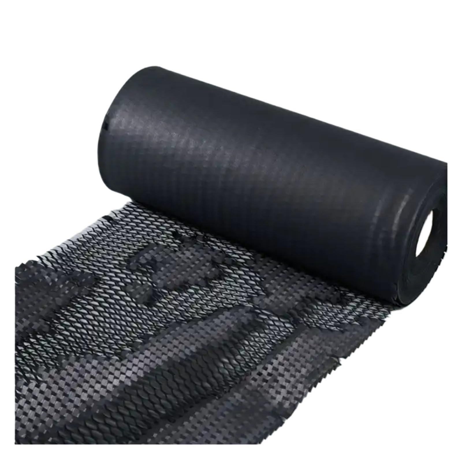 Ppqiru Black 30Cmx5m Honeycomb Packing Paper Roll Wrapping For Art Crafts Gift Packaging Etc For Cushioning(Black 30Cmx5m)