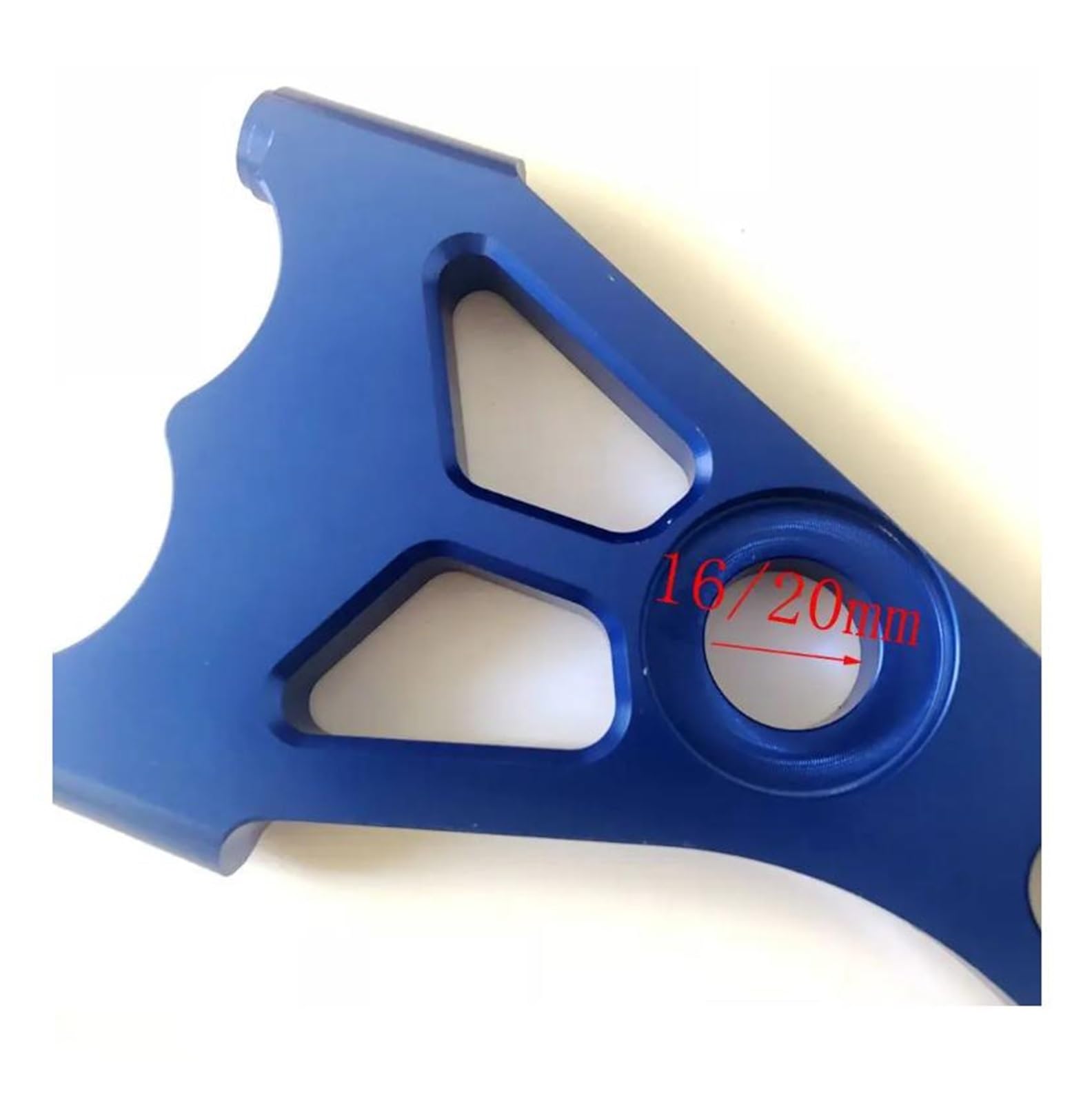 Adaptateur de support d'étrier de frein arrière de moto for disque de frein de 220 mm/étrier de frein radial de 82 mm Rpm Scooter électrique(Schwarz)