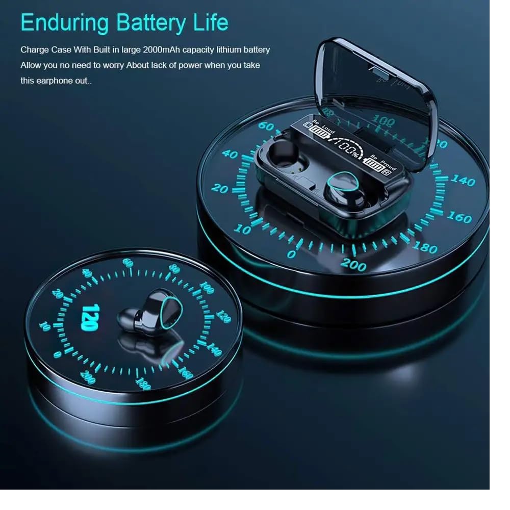 Amazon.com: Wireless M10 Earbuds, Bluetooth Noise Cancelling