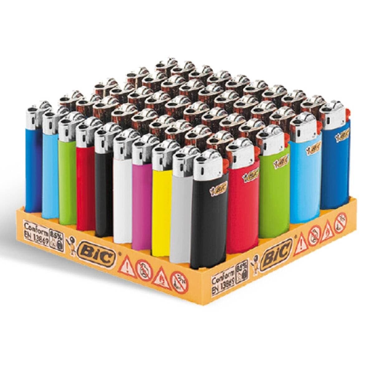 BIC- 50 Verschiedene Mini-Feuerzeuge