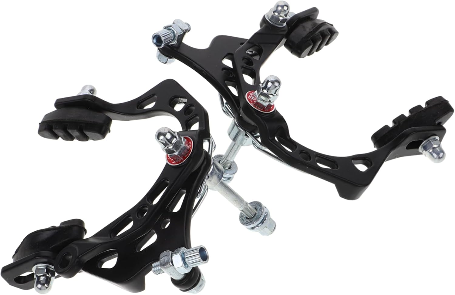 Mountain Bike Brake Calipers Set Aluminum Alloy Front and Rear Bicycle Brake System for Road and Mountain Bikes