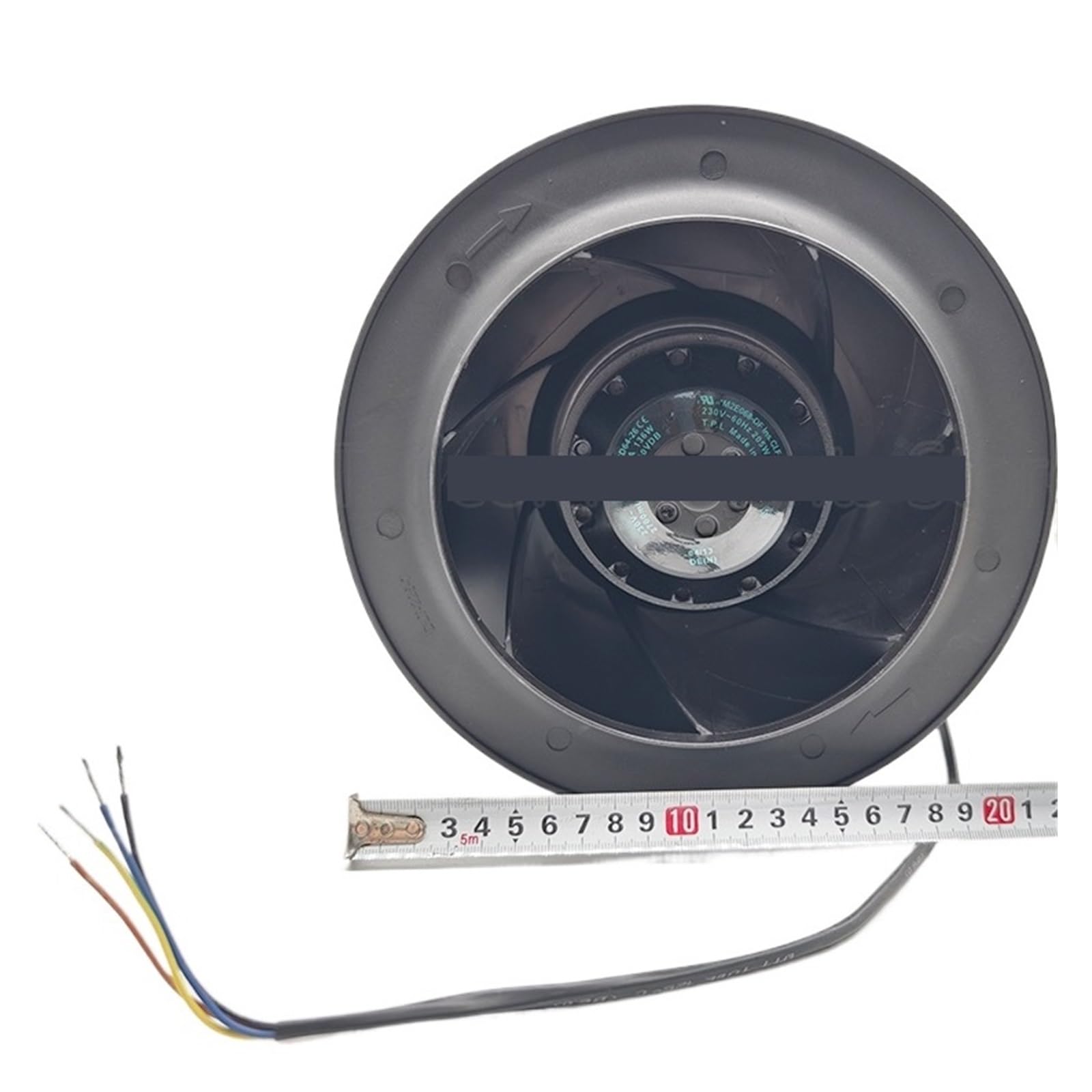 Ventilateur R2E225-BD64-26 résistant contre la surchauffe des armoires électriques