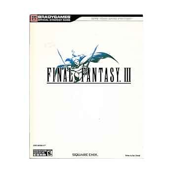 ⭐︎英語版⭐︎ファイナルファンタジーⅢ Amazon | FINAL FANTASY(r) III Official Strategy Guide