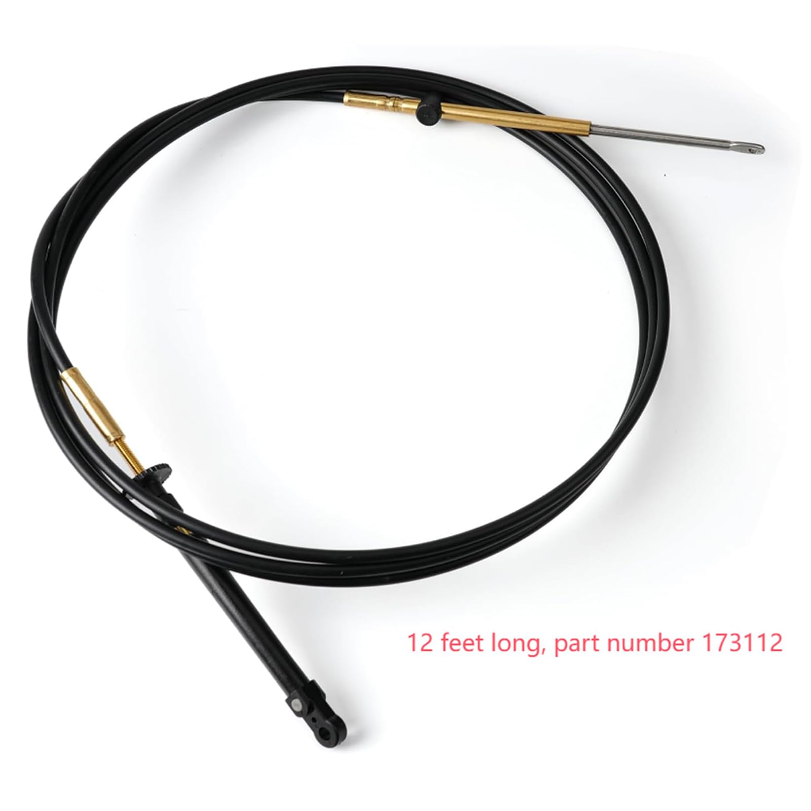 Cavo di controllo universale per cambio dell'acceleratore, lunghezza 3,5 m, 0173112, 173112, 3,5 m, per motori compatibili dal 1979