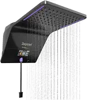 Ducha Chuveiro Eletrônico Zagonel Ducali Premium Digital Preto - 220v