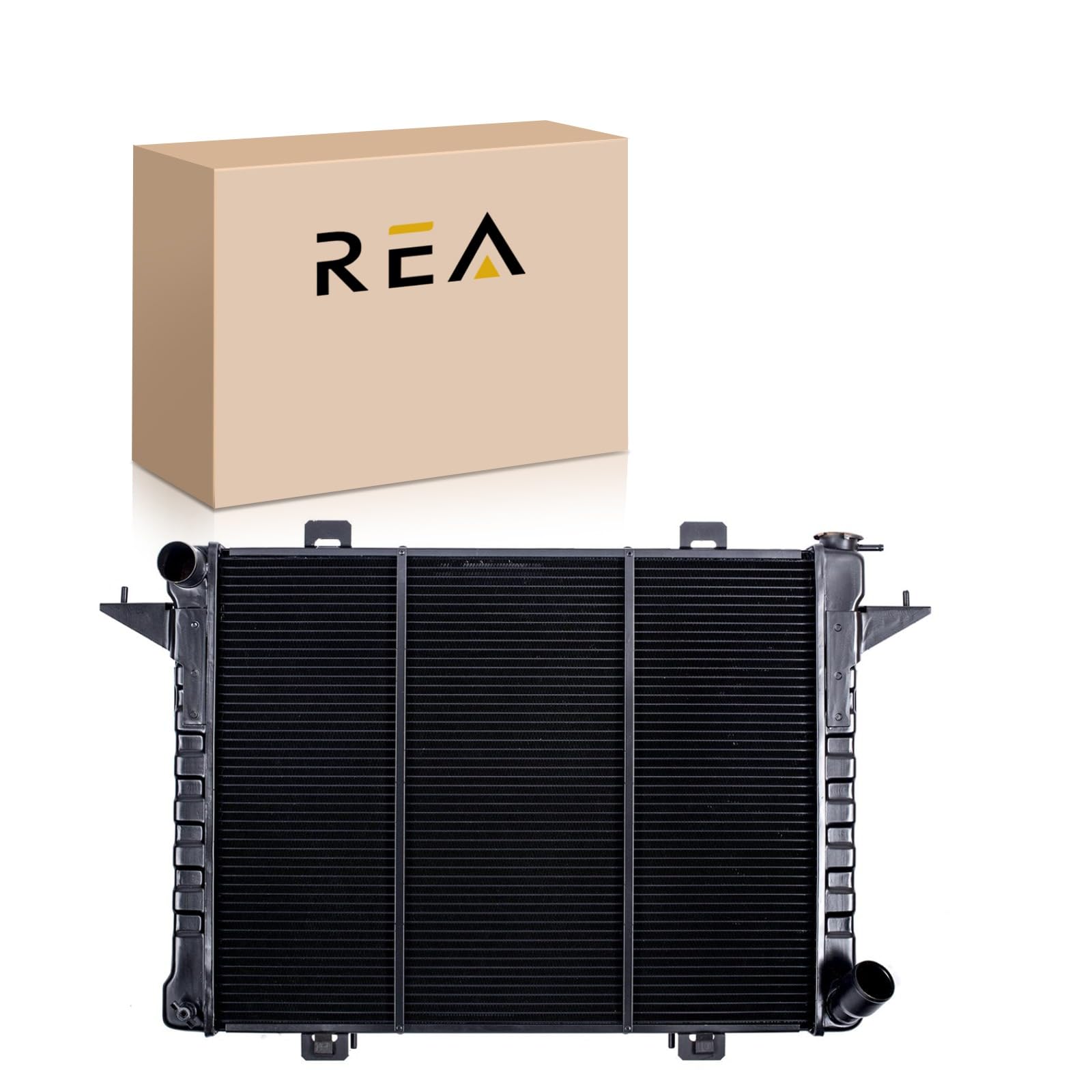Engine Coolant Radiator Assembly Compatible With Dodge: D250, D350, W250, W350 1989-1993