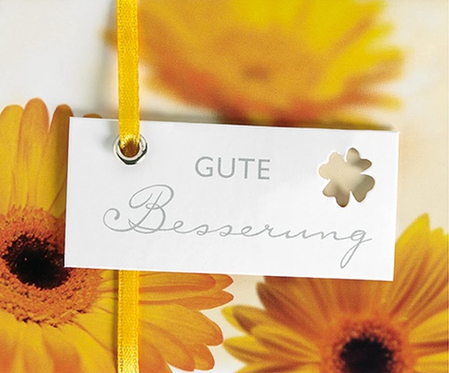 Perleberg Get Well Card with Beautiful Motif - Midi Collection - Loving Good Well Soon Card - Get Well Soon Gifts for Women and Men - Card with Envelope - 5.2 x 7.4 cm