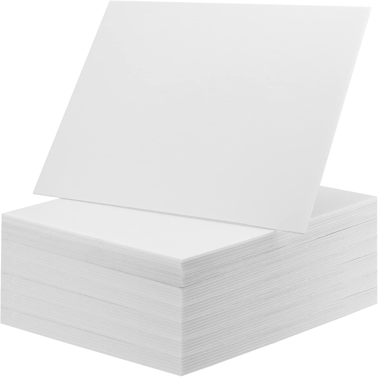 HOZEON 50 Pack 11 x 14 Inch Foam Boards, White Foam Board