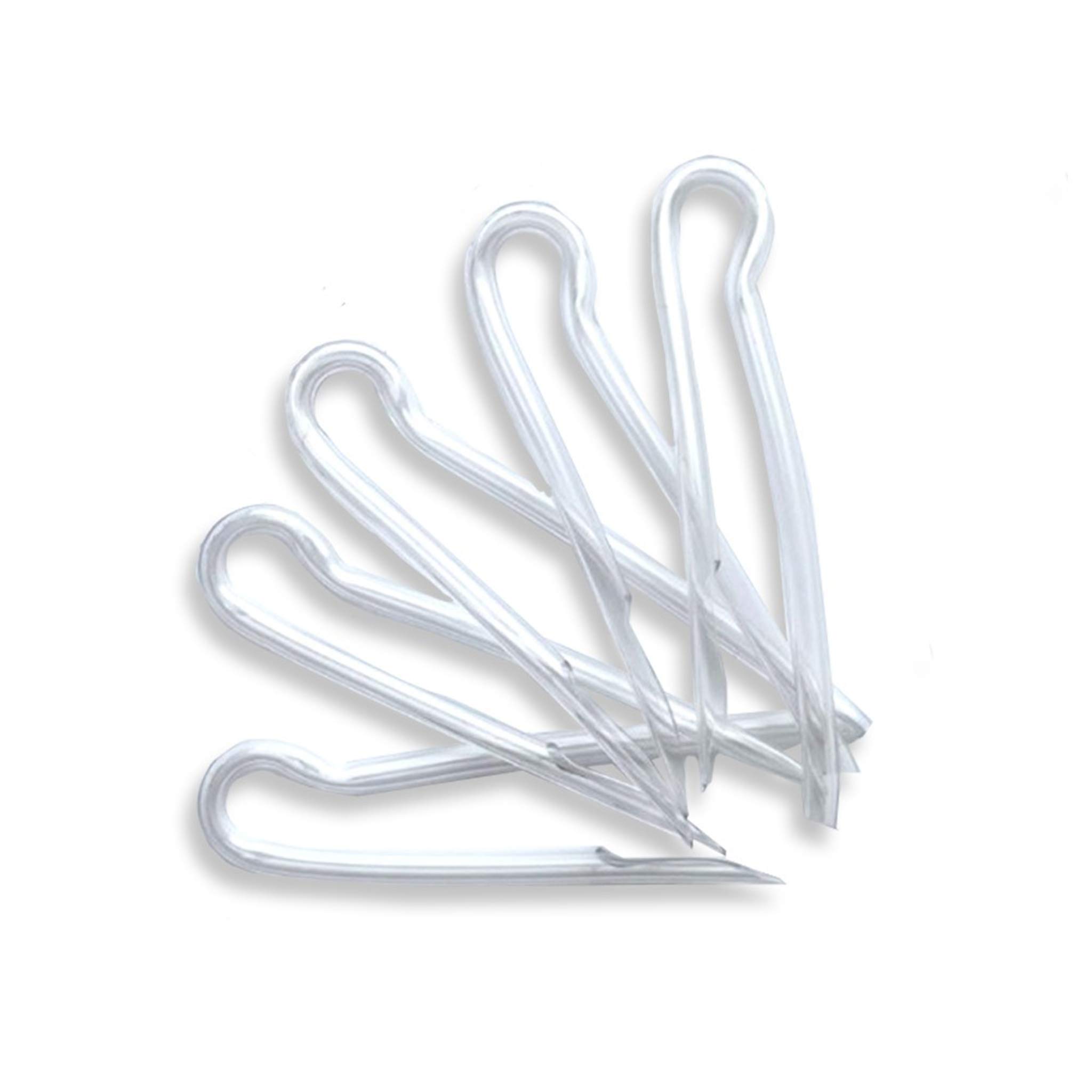 BTE Earmold Pre Bent Hearing Aid Tubes 5pcs Moisture Free Thick Wall