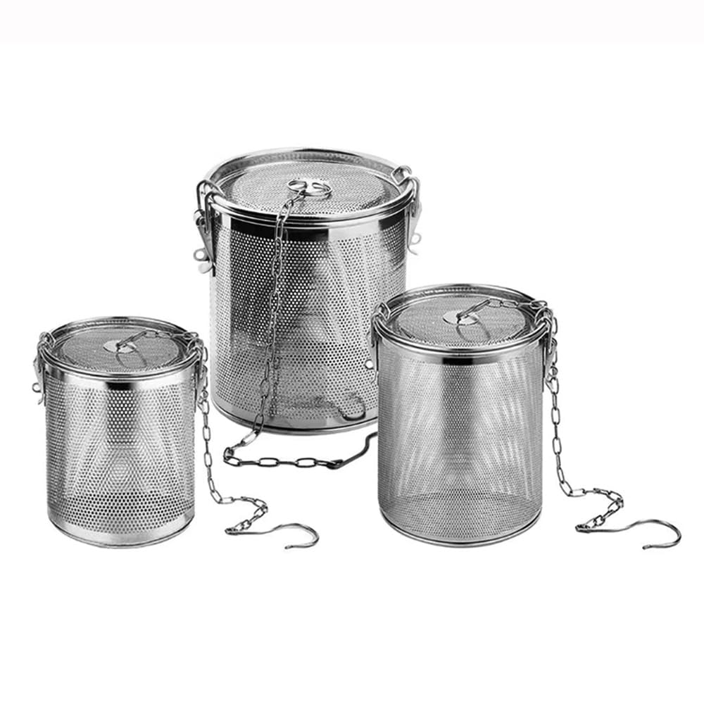 Tee-Ei aus Edelstahl mit feinem Netz für Gewürze, ideal für Tee, Kräuter, Suppe, Gewürze und Kaffee, Küchenwerkzeug zum Kochen, 1 Stück (1,3 l)