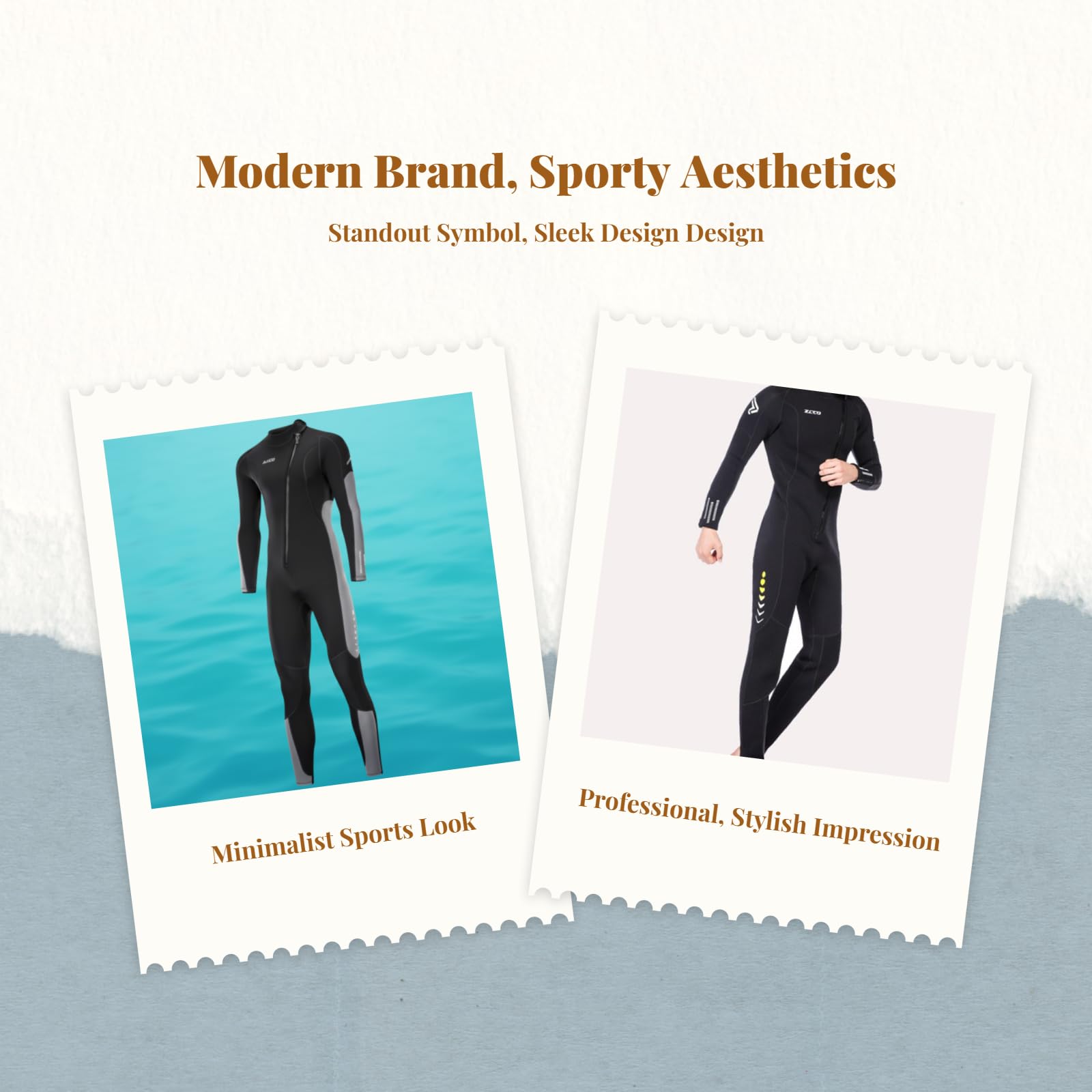 Tuta Muta per Uomo con Materiale in E Nylon per Isolamento Termico E Comfort Durante Il Nuoto con Struttura Flessibile per Movimenti Ottimali Adatta, Color to 14, XXL